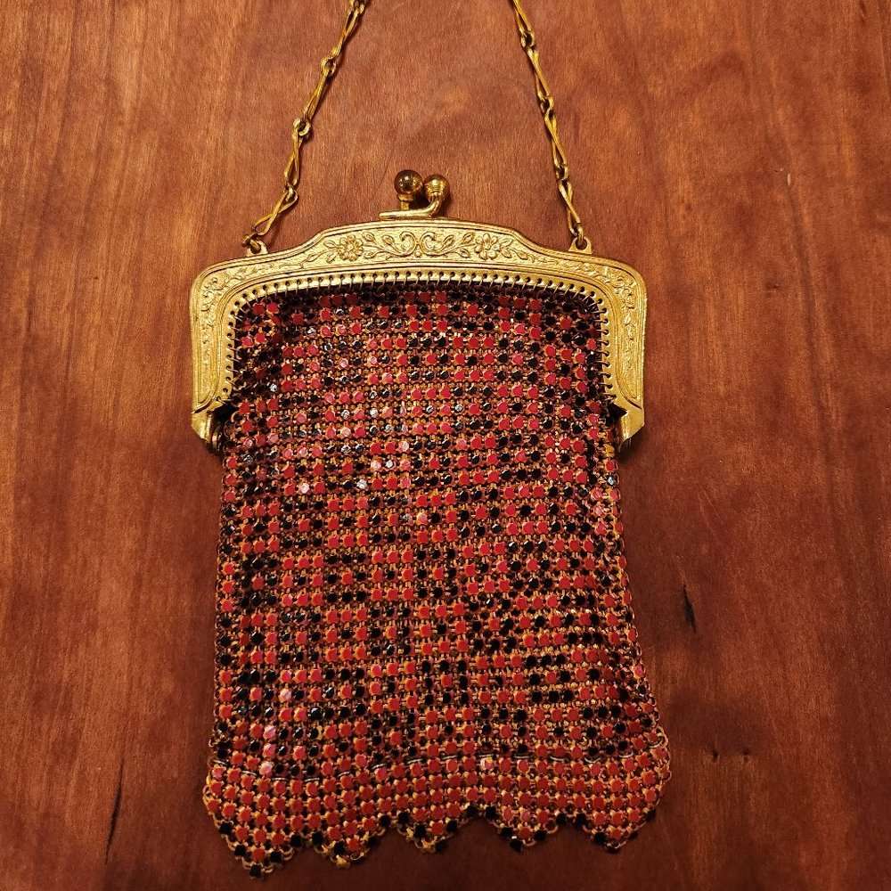 Vintage Whiting & Davis Mesh Purse Bag